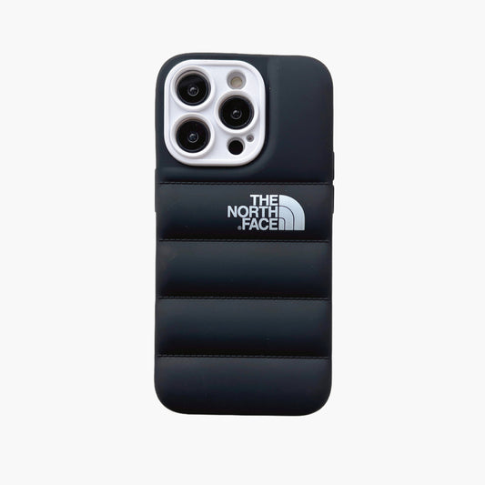 The North Face Puffer iPhone Кейс - Черен
