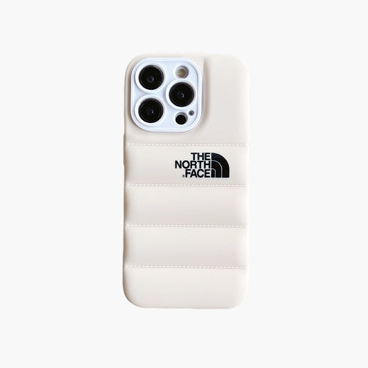 The North Face Puffer iPhone Кейс - Бежов