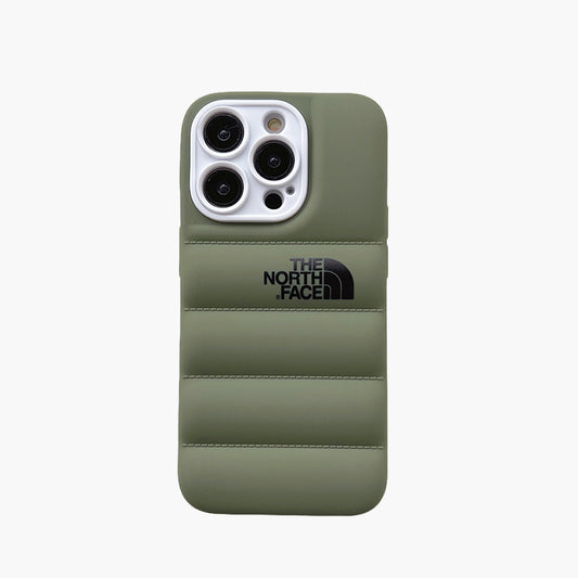 The North Face Puffer iPhone Кейс - Зелен