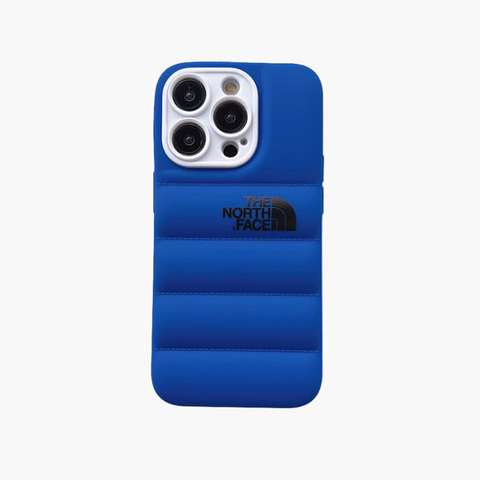 The North Face Puffer iPhone Кейс - Син