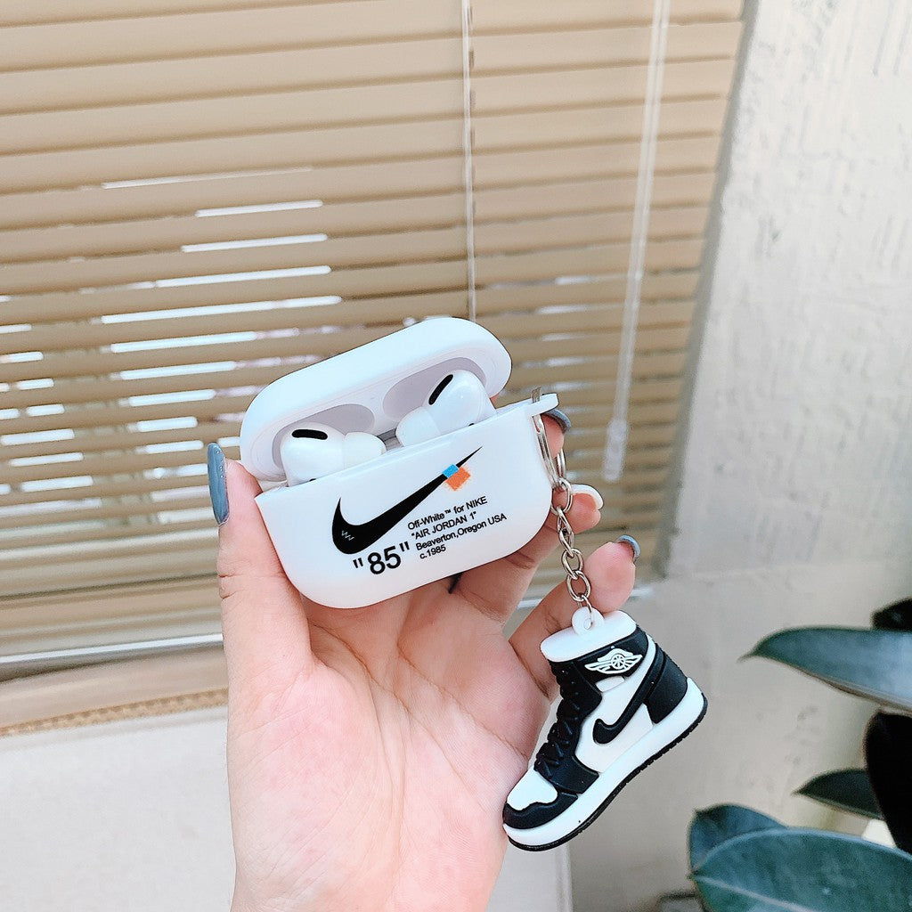 Off-White AirPods Кейс - Бял